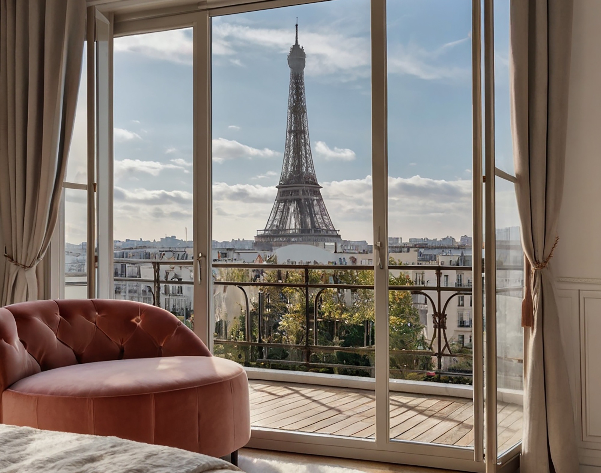 Paris Hotels with Eiffel Tower Views