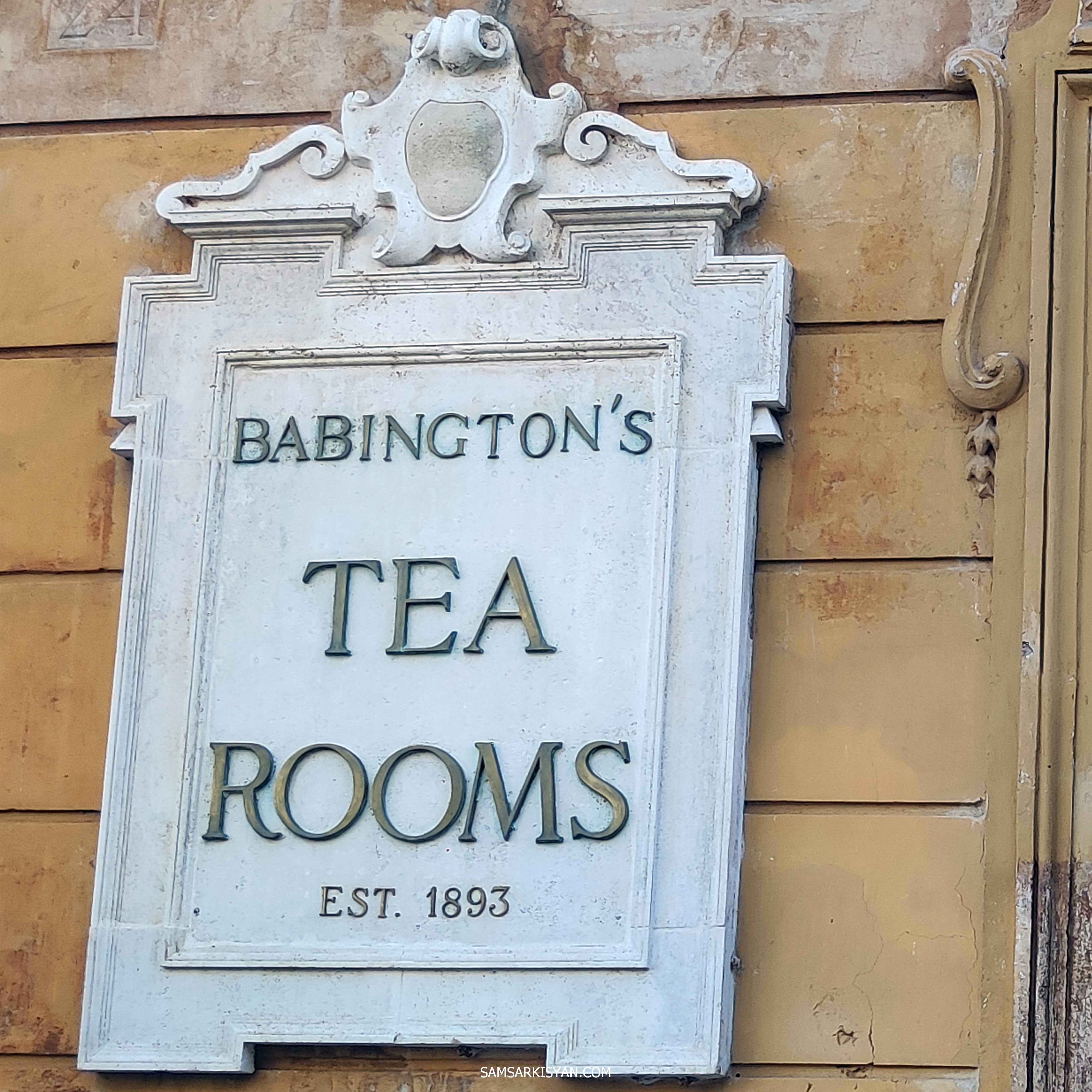 Decorations on the facades of a Roman buildings, Piazza Spagna
